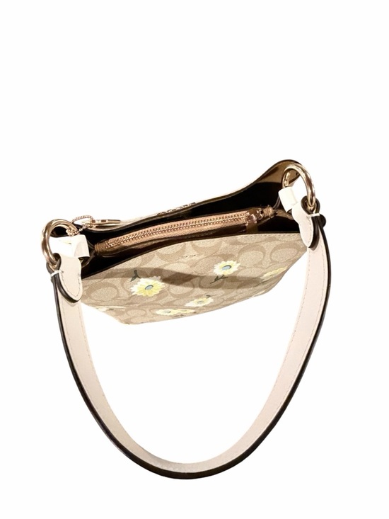 Coach Mollie Bucket Bag 22 in Signature Canvas with Daisy/Floral Print - Picture 11 of 15